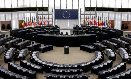 Foto des europäischen Plenarsaales