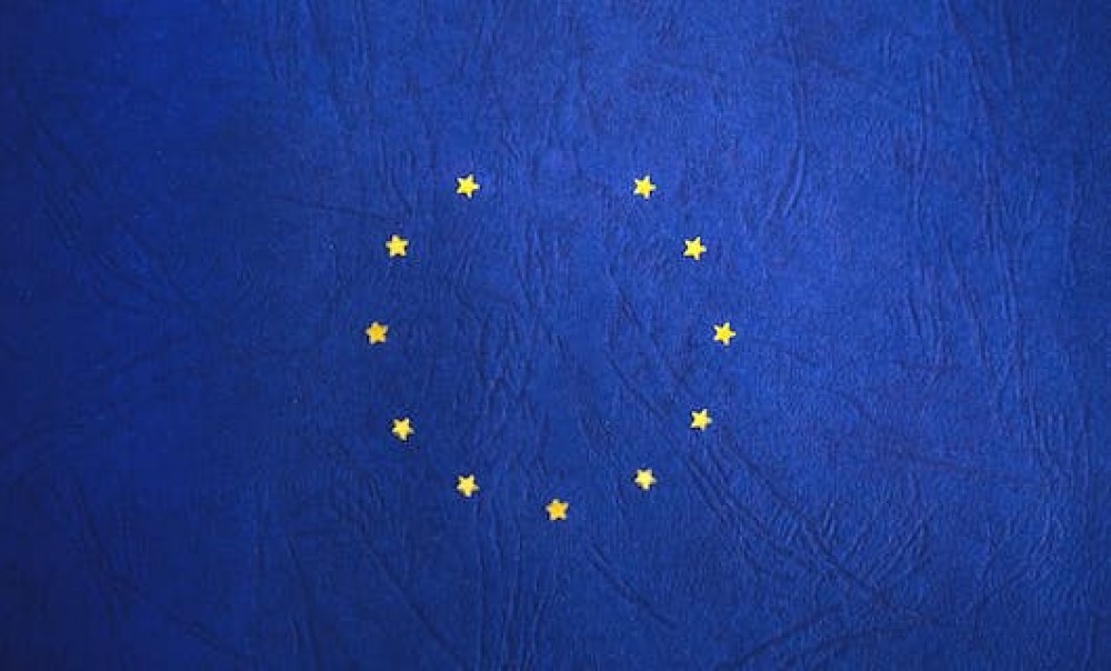 Abbildung der europäischen Flagge